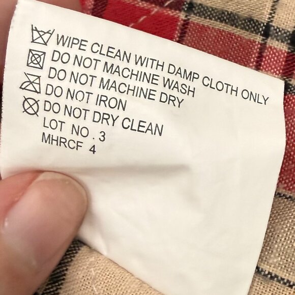 Vintage Misty Harbor Burgundy Hooded Jacket | Plaid Lined | Medium - Picture 11 of 11